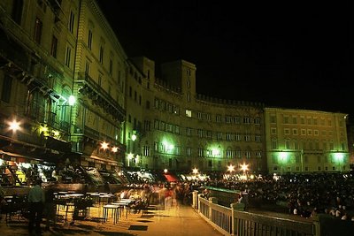 Central plaza of Siena, Italy