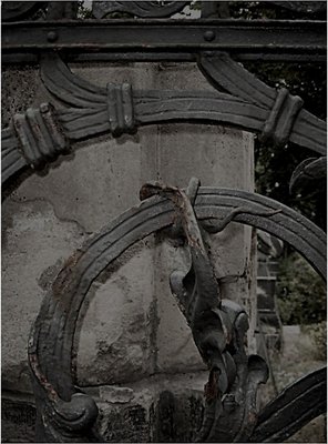 graveyard fence