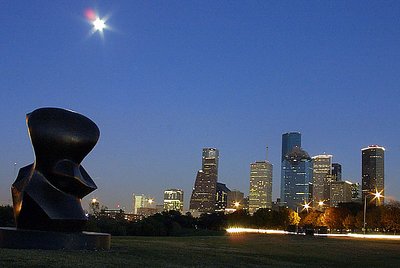 Houston by Moonlight