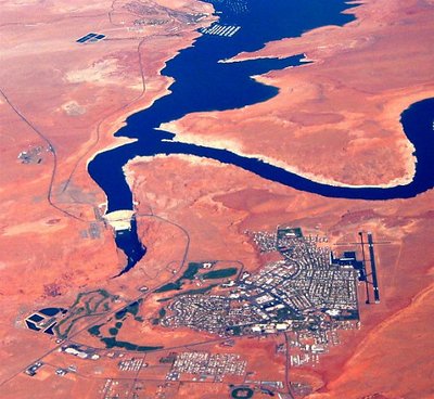 Glen Canyon Dam and Lake Powell