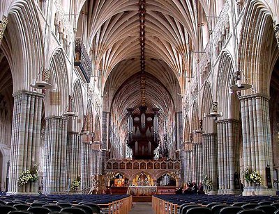 Exeter Cathedral.