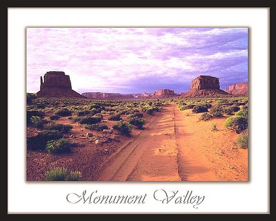 Monument Valley Mitten Road