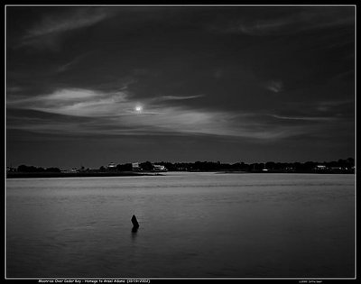 Moonrise Over Cedar Key