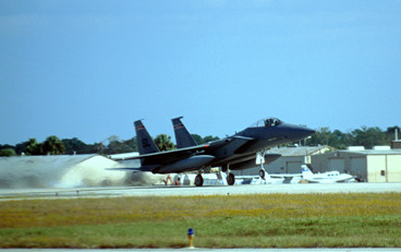 F-15 takeoff