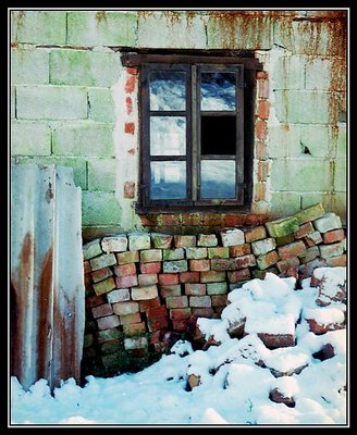 Window in snow