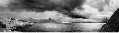 Storm Approaching Golden Gate Bay