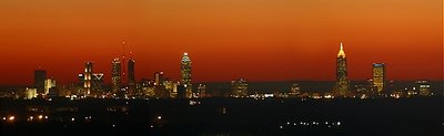 Atlanta from atop Stone Mountain