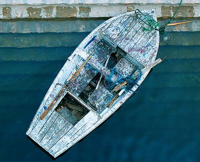 Workman's Boat - Aswan Dam, Egypt