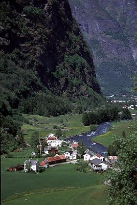 View from the Flam Railway