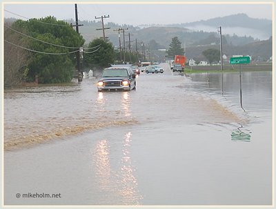 Pescadero Flooding Again 1-1-2004