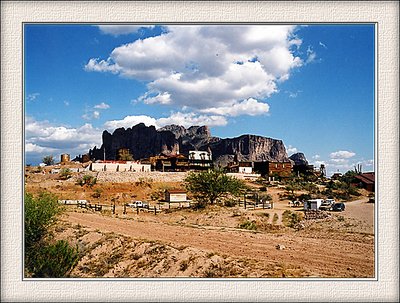 Arizona Gold Mining Town