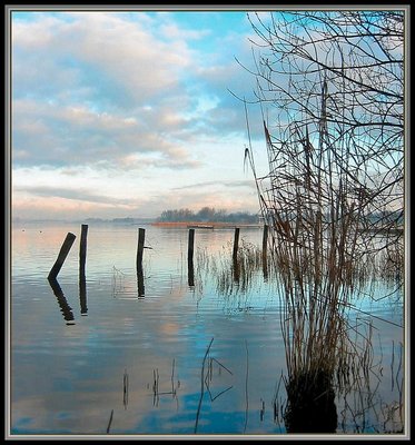 Lake  in rest