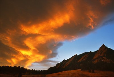 Fire Cloud Sunrise
