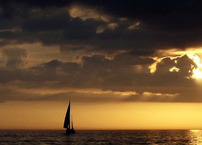 Sailing at Sunset