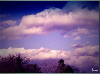 'winter sky in pennsylvania'