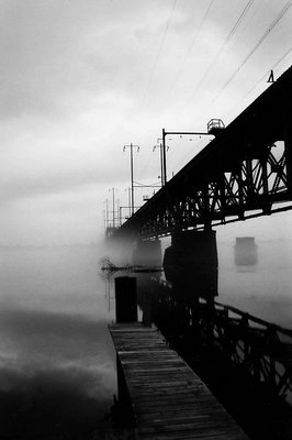 On a cold and foggy morning I waited for the train to bring my love...