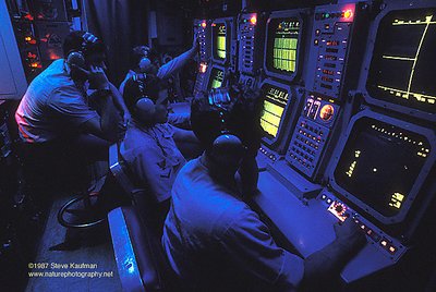 Sonar Room, USS Atlanta, SSN 712