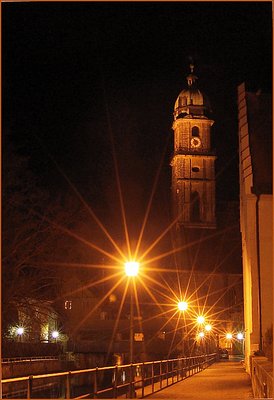 Church at night