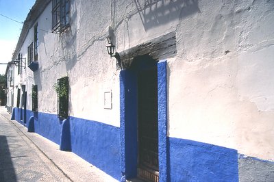 blue street