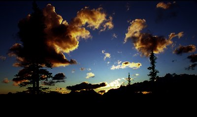 Sunset -Glacier National Park