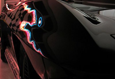 Corvette in Neon 4