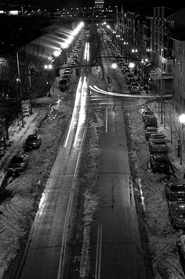 A Snowy Night in Portland, OR