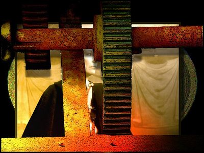 Dante's posse: at the printshop