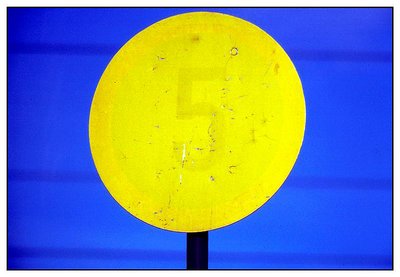 Yellow sign