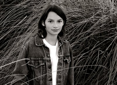 girl in the grass