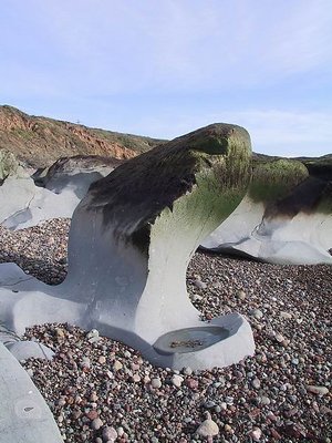 Water Sculpture in rock