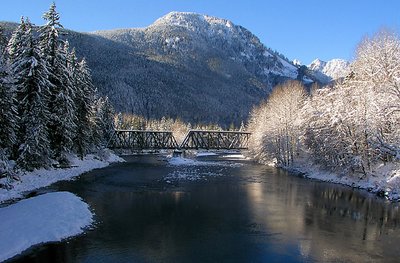 Trestle near Index