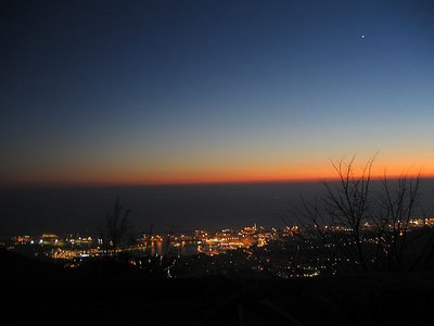 Genoa by night