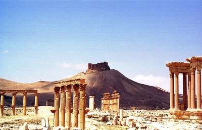 View of Palmyra in Syria