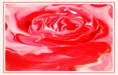 Melted rose