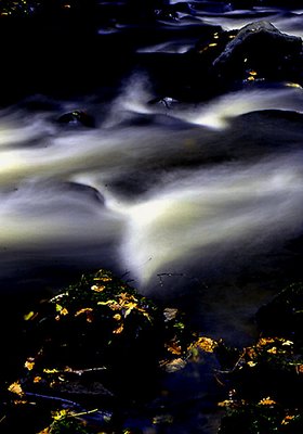 Dark Swirling Water