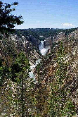 Falls at Yellowstone