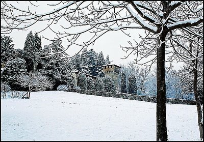 Snow At The Castle...