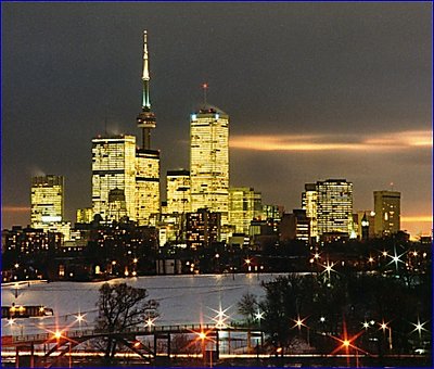 Toronto - Winter Skyline