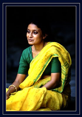 Lady in a Sari