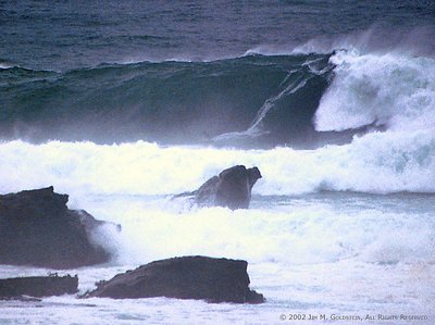 Surfing A 50 Foot Wave