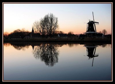 Silhouettes in Reflection