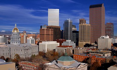 City Skyline of Denver, Colorado