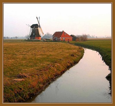 Mill House in eveninglight