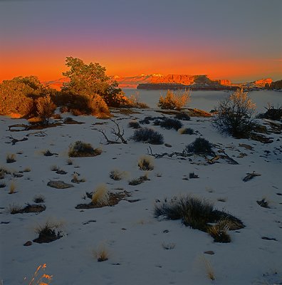 Sunset Over The Canyonlands