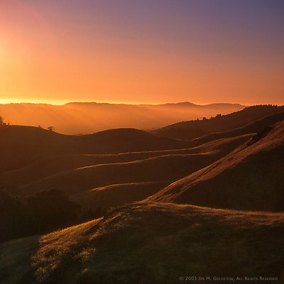 Last Light Over Marin