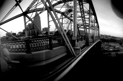 Shelby Street pedestrian bridge I