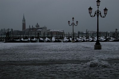 Snow in Venice