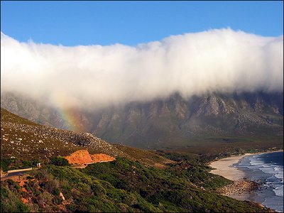 Kogel Bay with a rainbow