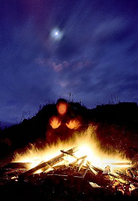 Campfire Under The Moon