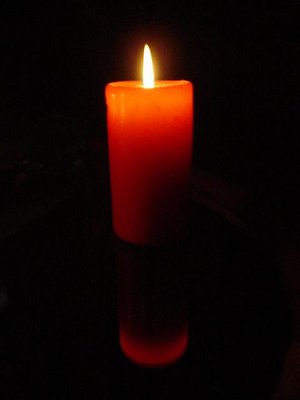 candle... this time in color but it may be the last time ;)